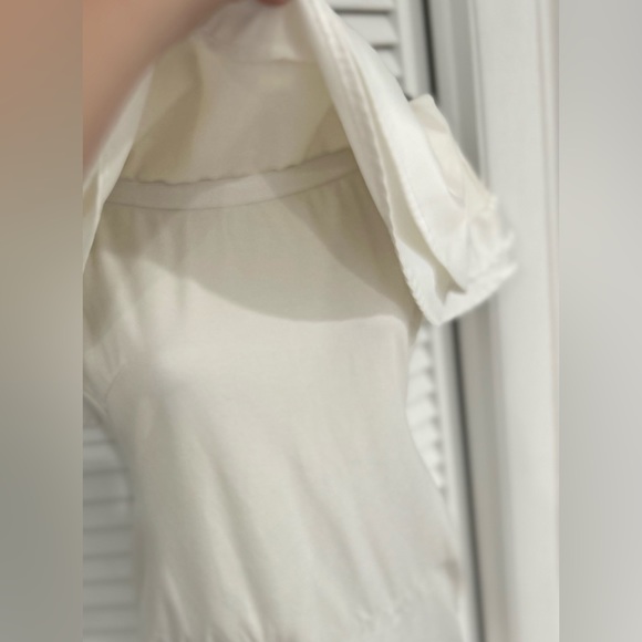The Clothing Company beautiful white formal fitted dress size medium - Picture 3 of 10